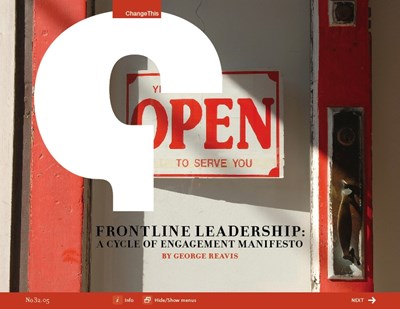 Frontline Leadership: A Cycle of Engagement Manifesto