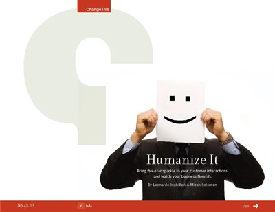 Humanize It: Bring five-star sparkle to your customer interactions and watch your business flourish.