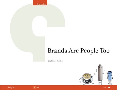 Brands Are People Too