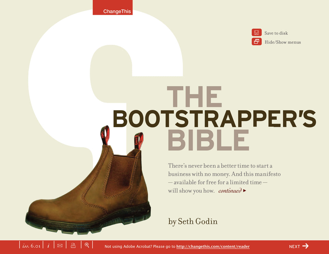 The Bootstrapper's Bible