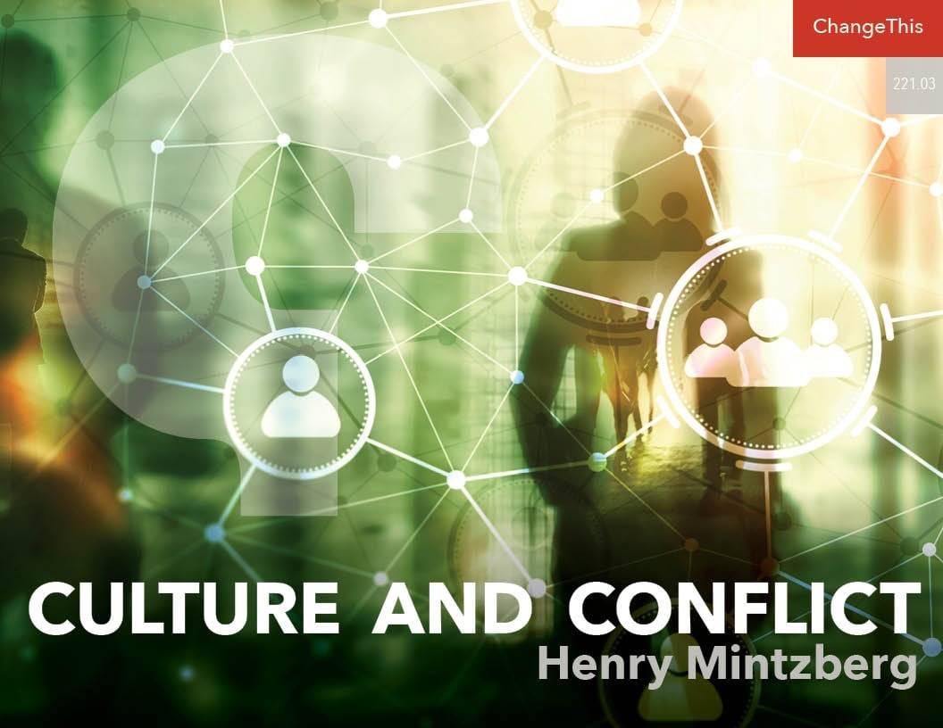 Culture and Conflict