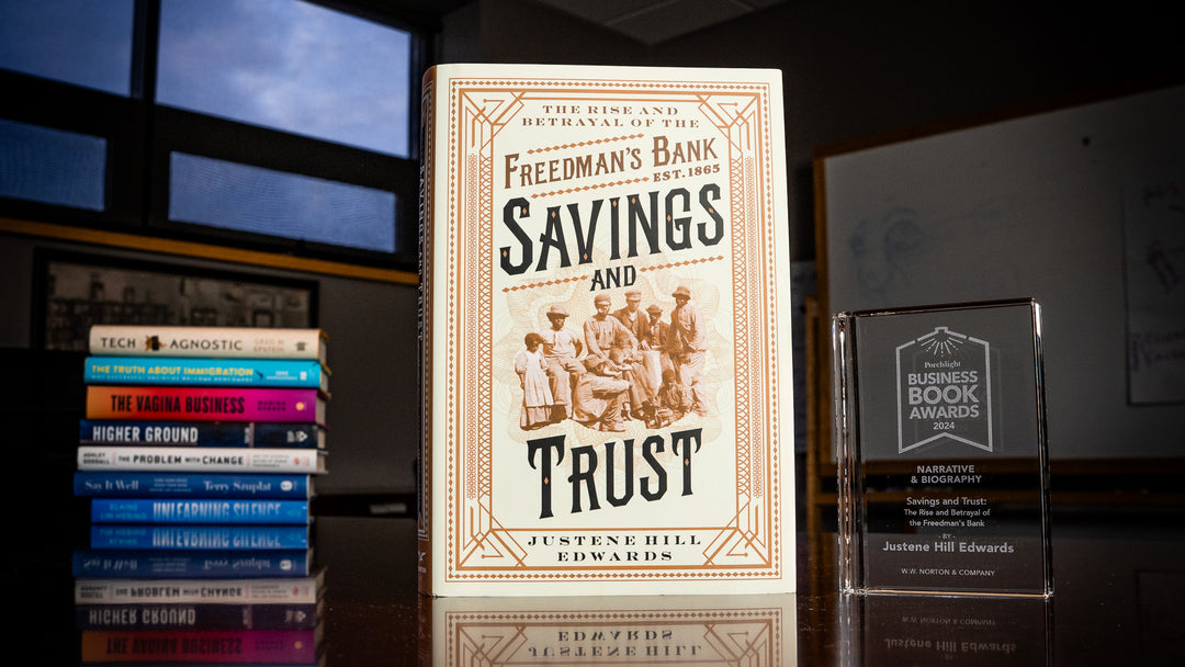 <i>Savings and Trust</i> | An Excerpt from the 2024 Porchlight Narrative & Biography  Book of the Year