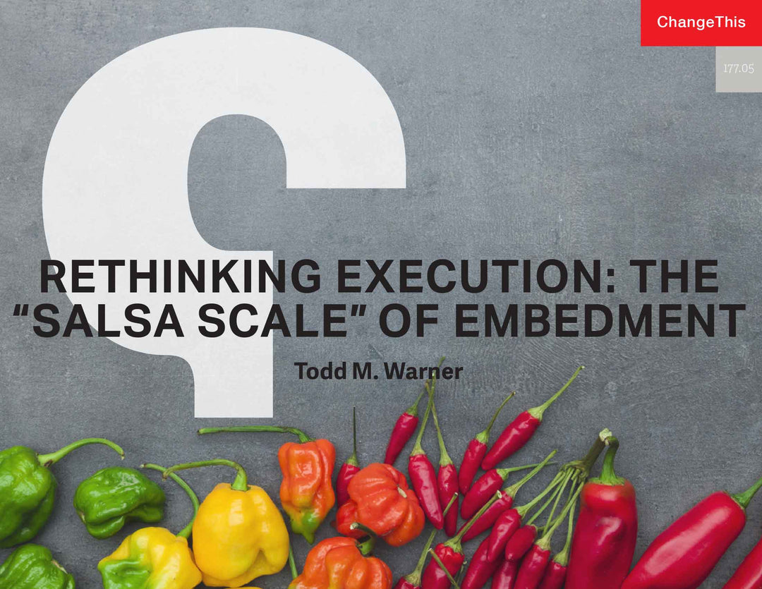 Rethinking Execution: The 'Salsa Scale' of Embedment