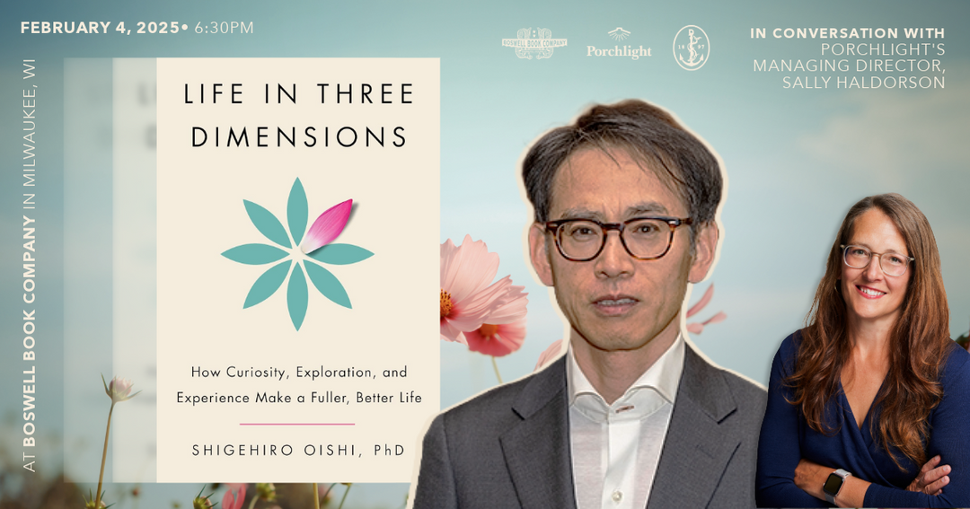 Register to Attend! 'Life in Three Dimensions': An Interview with Shigehiro Oishi in Milwaukee