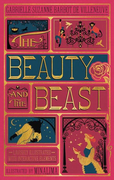  Beauty and the Beast, the (Minalima Edition): (Illustrated with Interactive Elements)