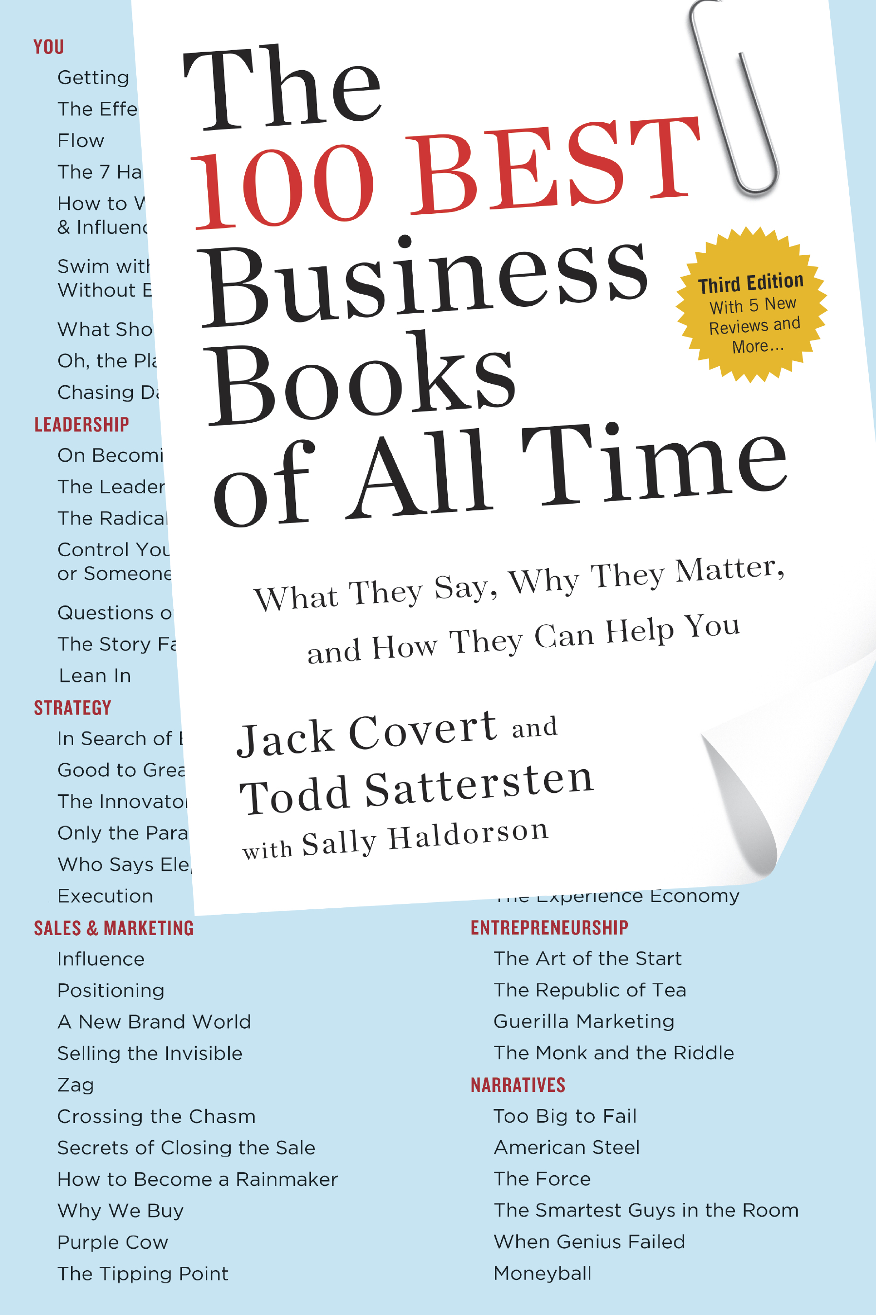The 100 Best Business Books Of All Time In Paperback By Jack Covert