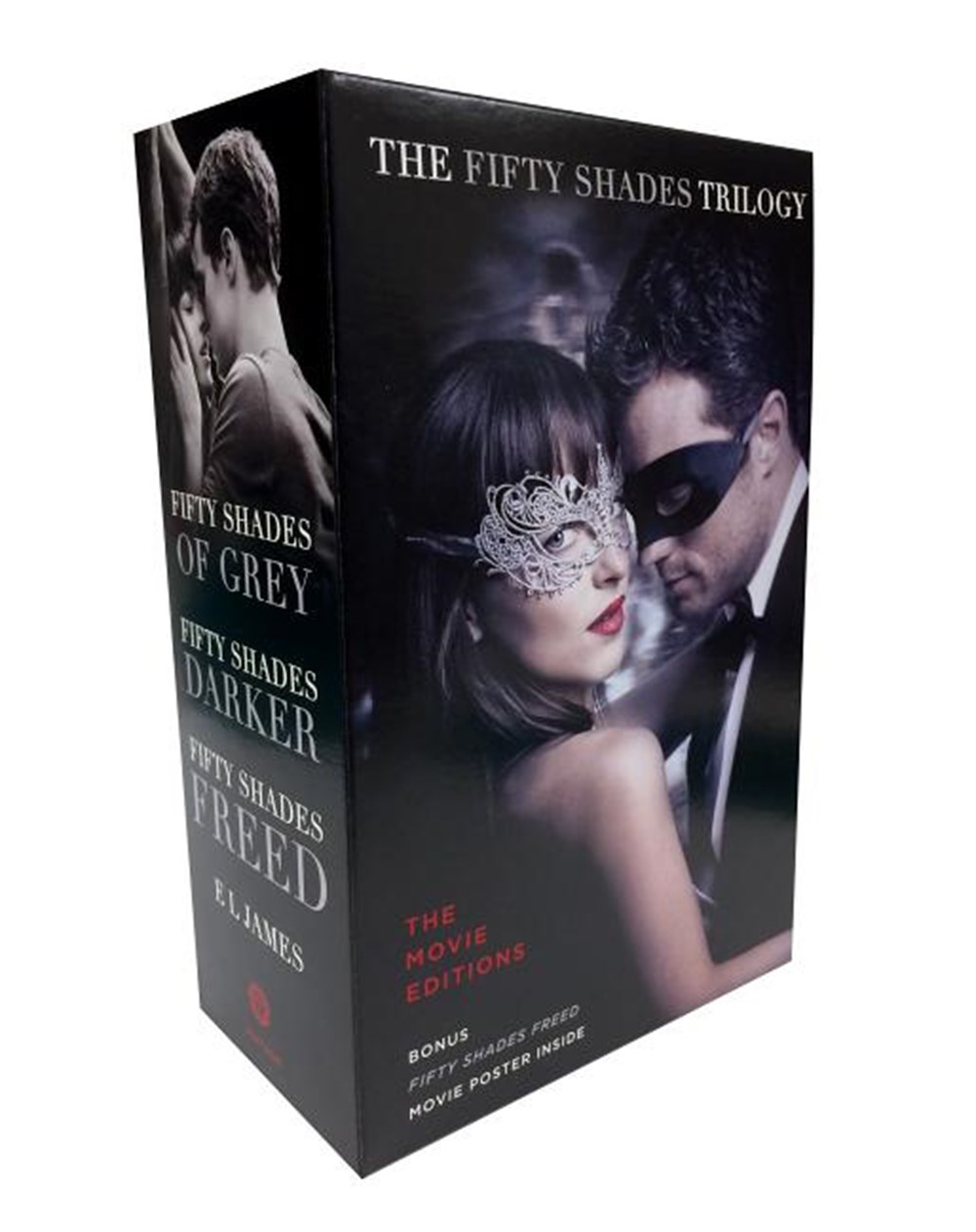 Buy Fifty Shades Trilogy The Movie Tie In Editions With Bonus Poster Fifty Shades Of Grey Fifty Shades Darker Fifty Shades Freed By E L James From Porchlight Book Company