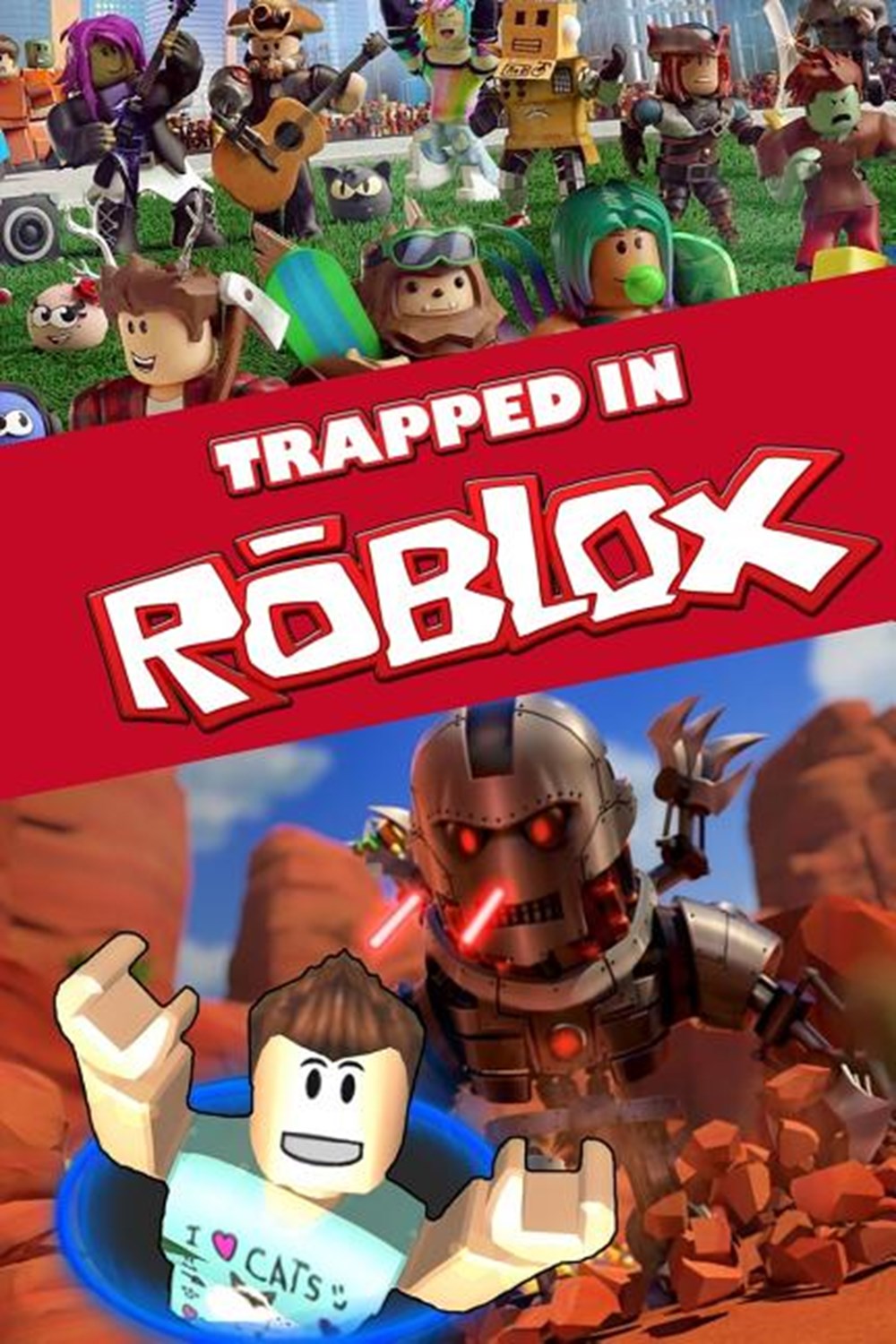 Trapped In Roblox An Action Packed Roblox Story By Vinyl Publishing - a roblox story book