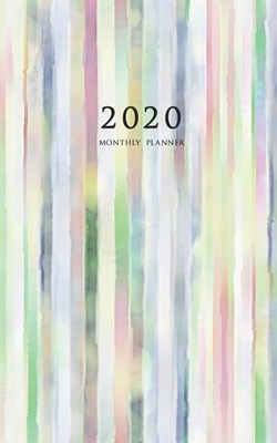 2020 Monthly Planner: 2020 Planner Monthly 8.5 x 11 with Black Cover
