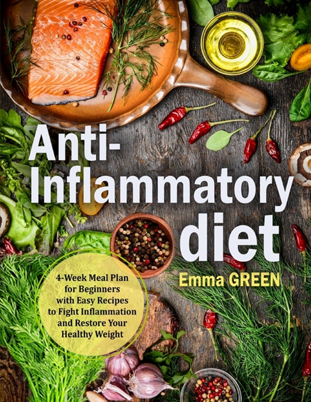 Anti-Inflammatory Diet: 4-Week Meal Plan for Beginners with Easy Recipes to Fight Inflammation and R