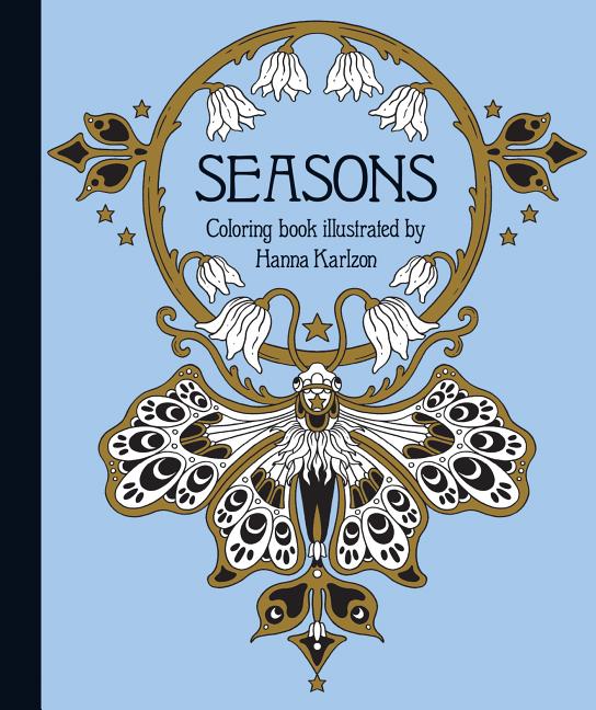 Download Seasons Coloring Book In Hardcover By Hanna Karlzon