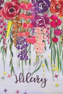Hilary: Personalized Lined Journal - Colorful Floral Waterfall (Customized Name Gifts)