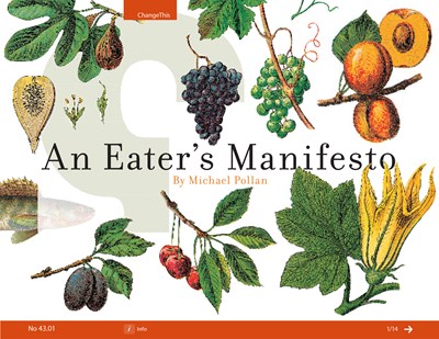 An Eater's Manifesto
