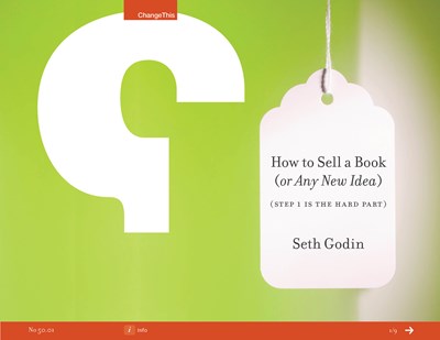 How to Sell a Book (or Any New Idea) (step 1 is the hard part)