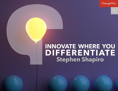 Innovate Where You Differentiate